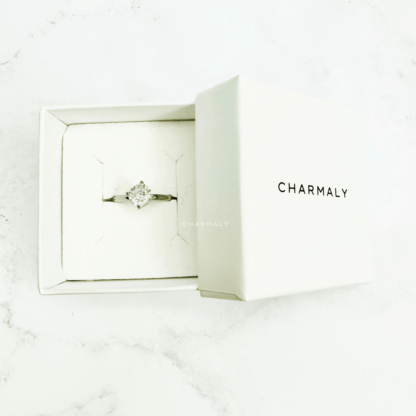 ANELLO ELIZABETH ARGENTO - Charmaly