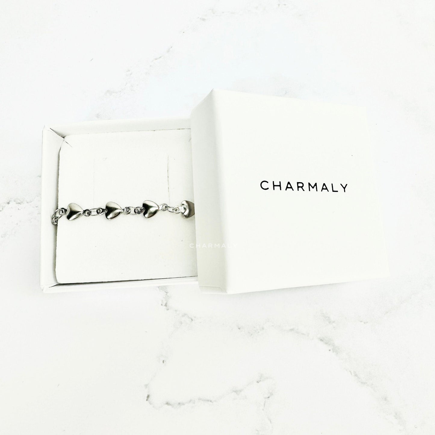 BRACCIALE ELSA ARGENTO - Charmaly