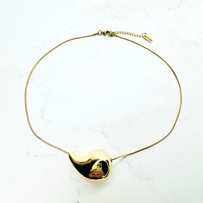 COLLANA KYLIE DROP ORO - Charmaly