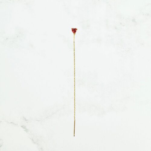 Beatrice Ruby Crystal Earring scaled