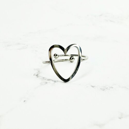My Valentine Ring Silver scaled