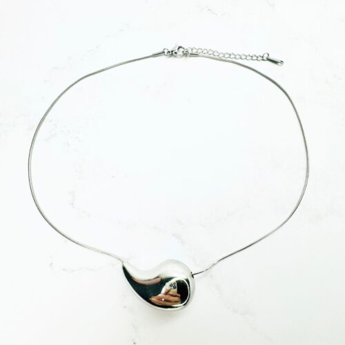 Kylie Necklace Silver scaled